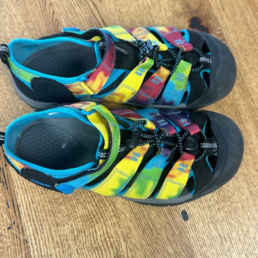 KEEN Newport H2 Rainbow Tie Dye Sandals Mens 4 Womens 6 Hiking Water Gorpcore - Picture 4 of 14